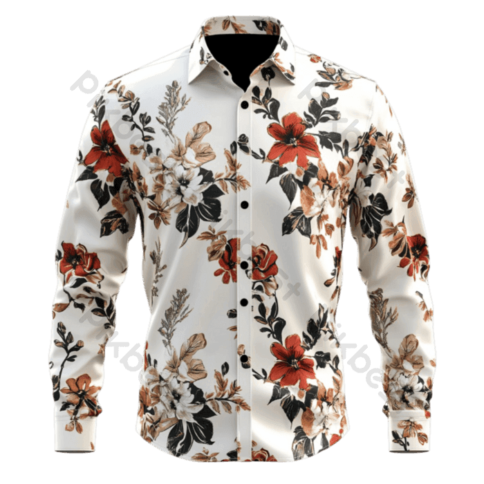 Hawaiian Print Shirt